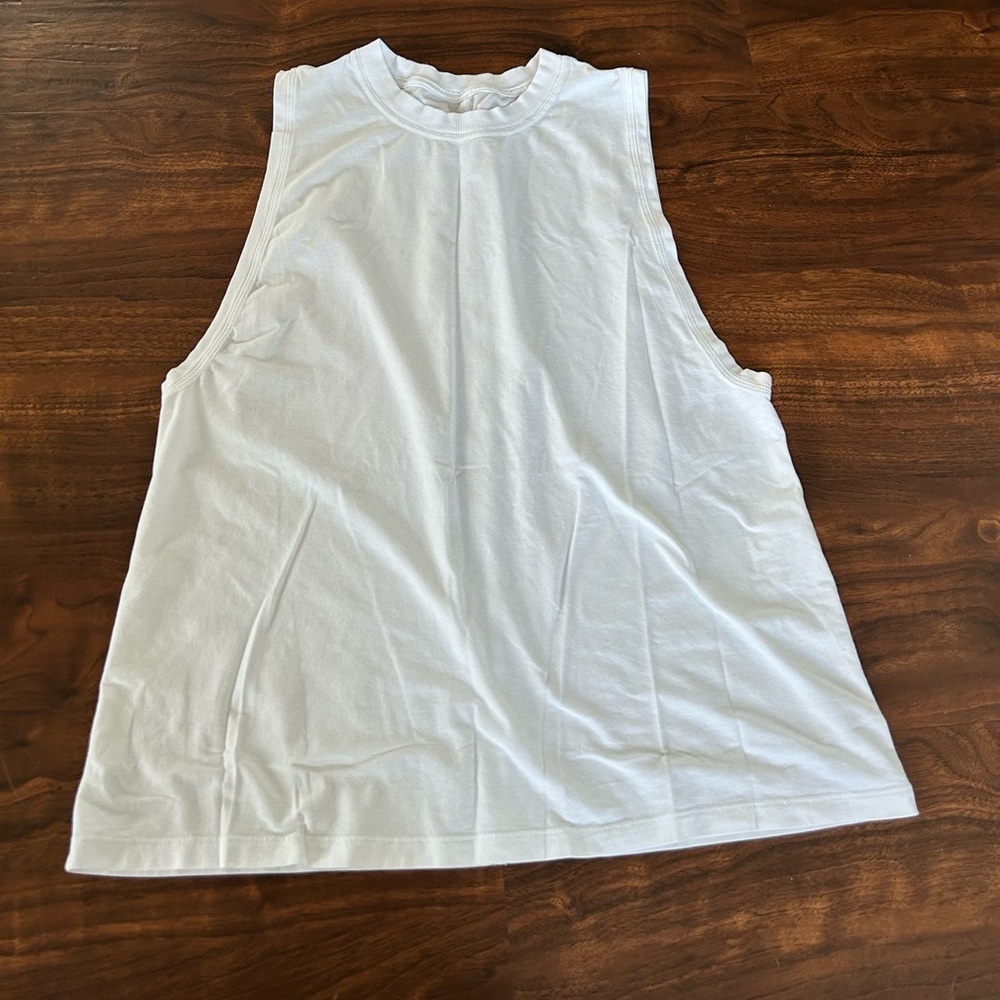 Lululemon All Yours Tank Top 
White 
Size 4/6
